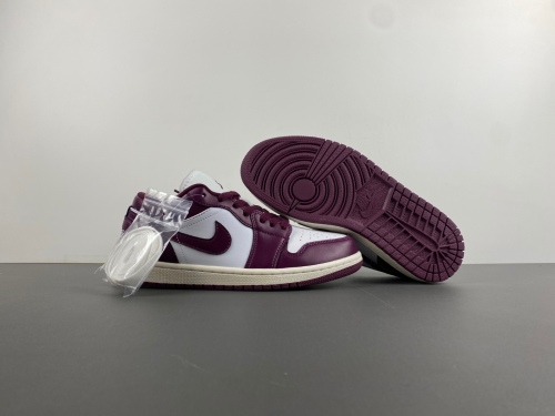 Air Jordan 1 Low Bordeaux  DC0774-161