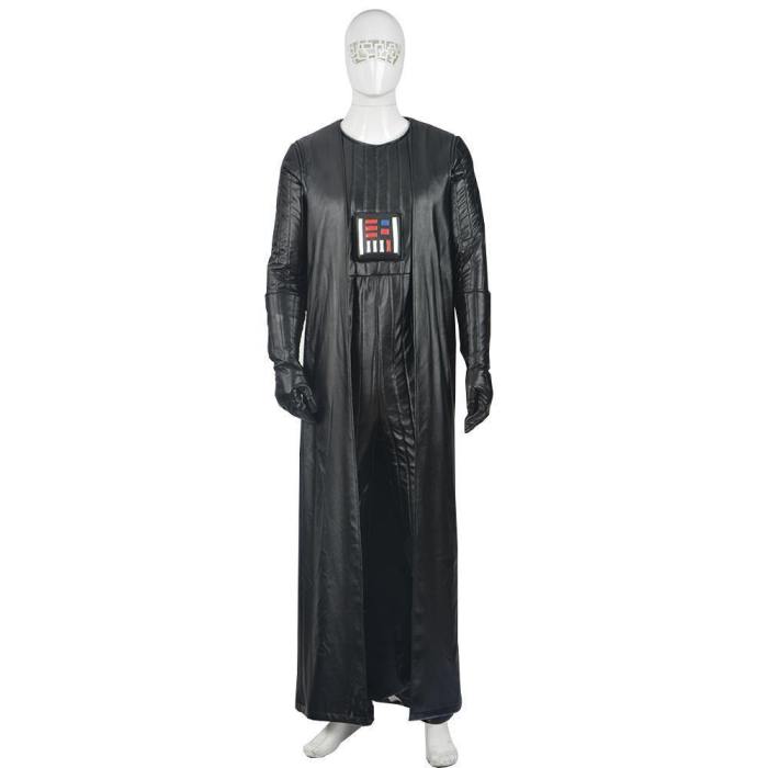 Star Wars Cosplay Costume Darth Vader Costume Adult Mens Rompers Darth Vader Cosplay For Men Custom Made