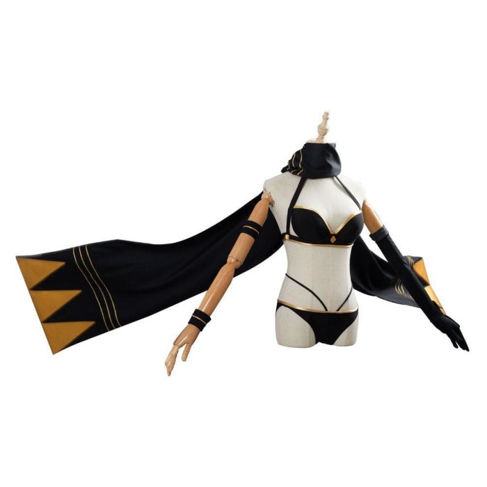Fate/Grand Order Okita Souji Swimsuit Cosplay Costume
