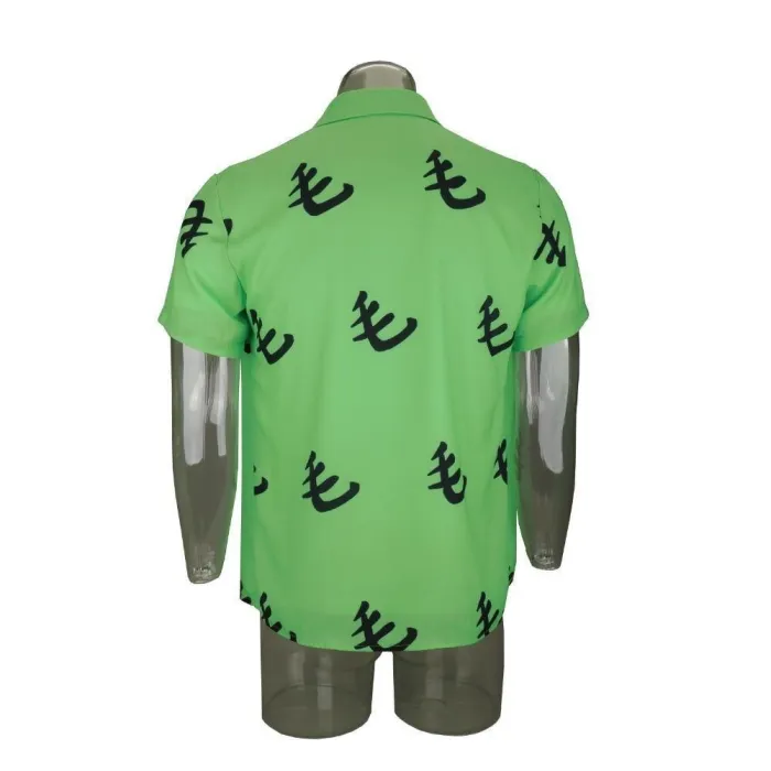 Anime One Punch Man Saitama Mao Shirt Oppai Tee Outfit T-Shirts Cosplay Costume Halloween Party