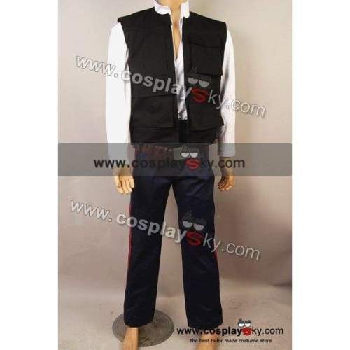 Star Wars Anh A New Hope Han Solo Costume Vest Shirt Pants