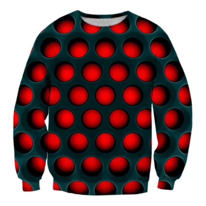 3D Hypnotic Holes Sweatshirt/Hoodie