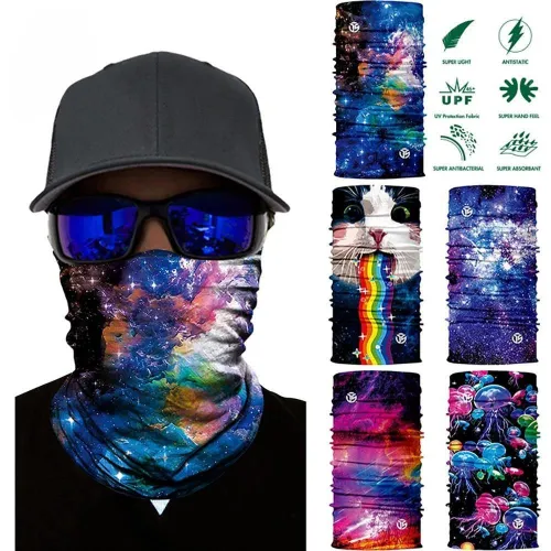 3D Galaxy Print Balaclava Face Mask