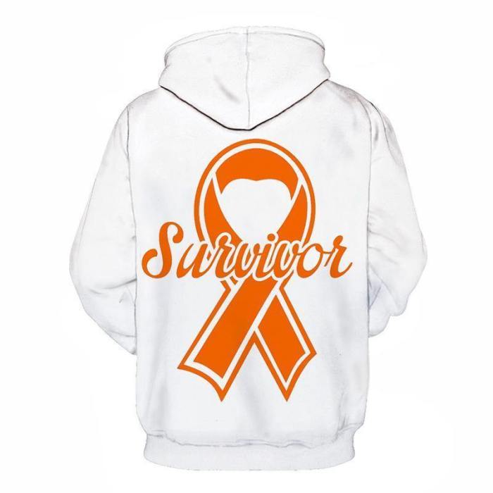 3D Cancer Survivor - Hoodie, Sweatshirt, Pullover
