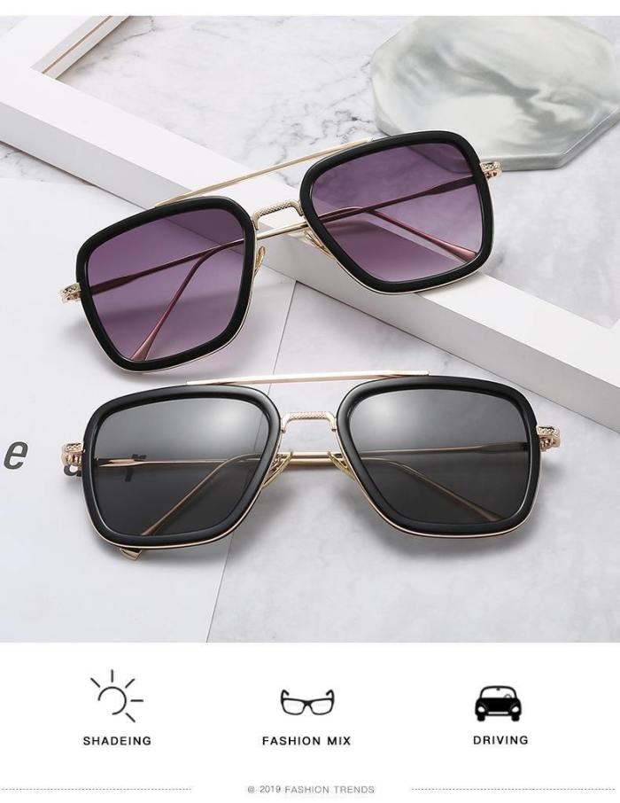 Iron Man Sunglasses Avengers Trends Square Sunglasses Cosplay Props