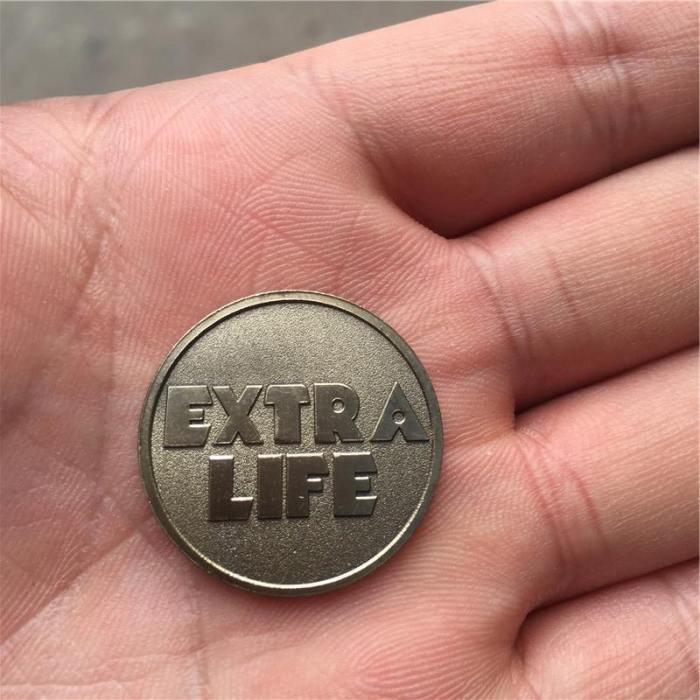 Ready Player One Extra Life Commemorative Quarter Props Coin Gifts