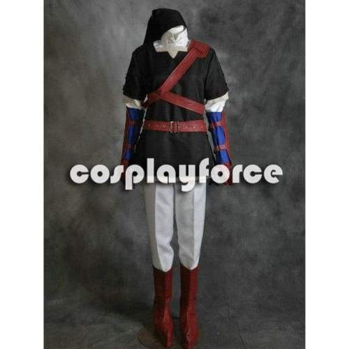 The Legend Of Zelda Link Black Cosplay Costume