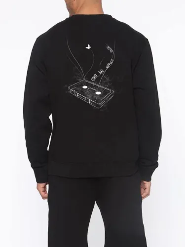 Can'T Live Without Music Black Sweatshirt