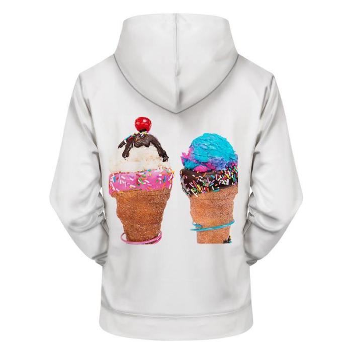 Churro Cone Ice Cream 3D - Sweatshirt, Hoodie, Pullover