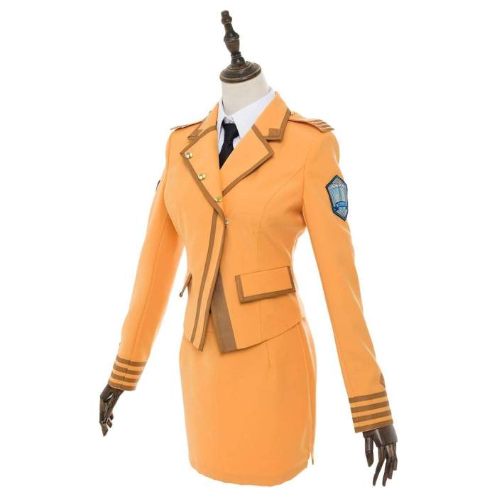 Full Metal Panic! Invisible Victory Teletha Uniform Dress Cosplay Costume