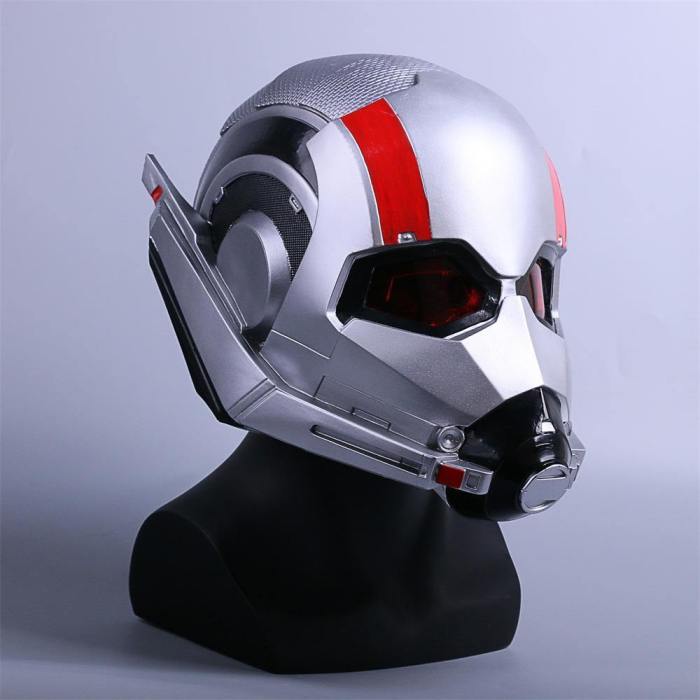 Movie Ant-Man And The Wasp Antman Pvc Helmet Scott Lang Cosplay Mask