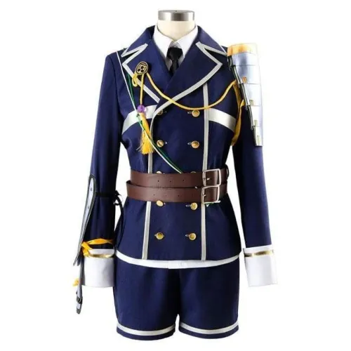 Touken Ranbu Mori Toshiro Outfit Uniform Cosplay Costume