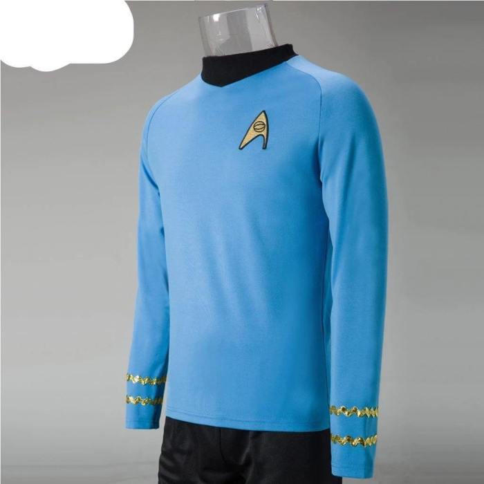Star Trek The Original Series Tos Uniform Shirt Cosplay Costume
