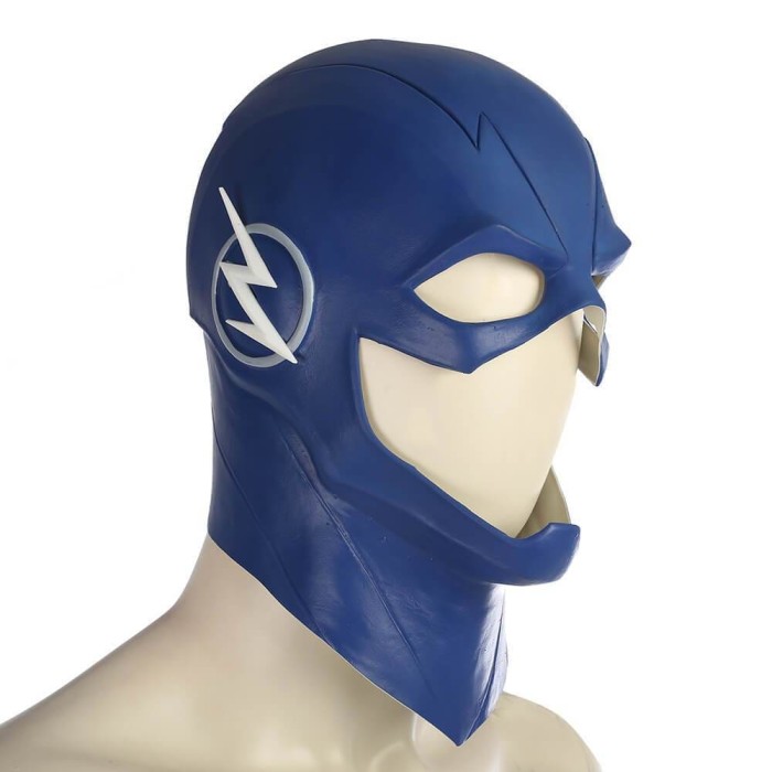 The Future Flash Costume Superhero Blue Suit Halloween Party Cosplay Costume