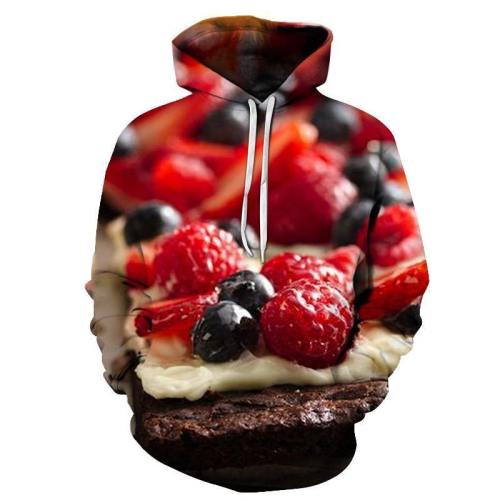 Fruit Dessert 3D - Sweatshirt, Hoodie, Pullover