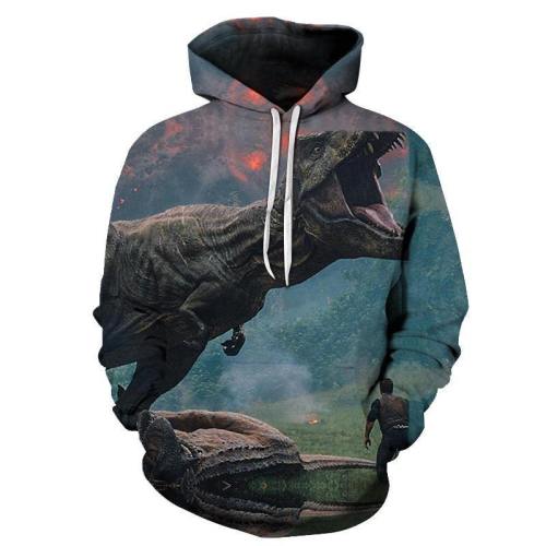 Jurassic World 3D Sweatshirt Hoodie Pullover