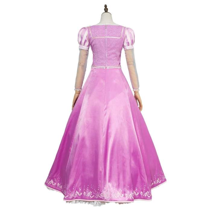 Tangled Rapunzel Tangled Ever After Cosplay Dress Costume Pink