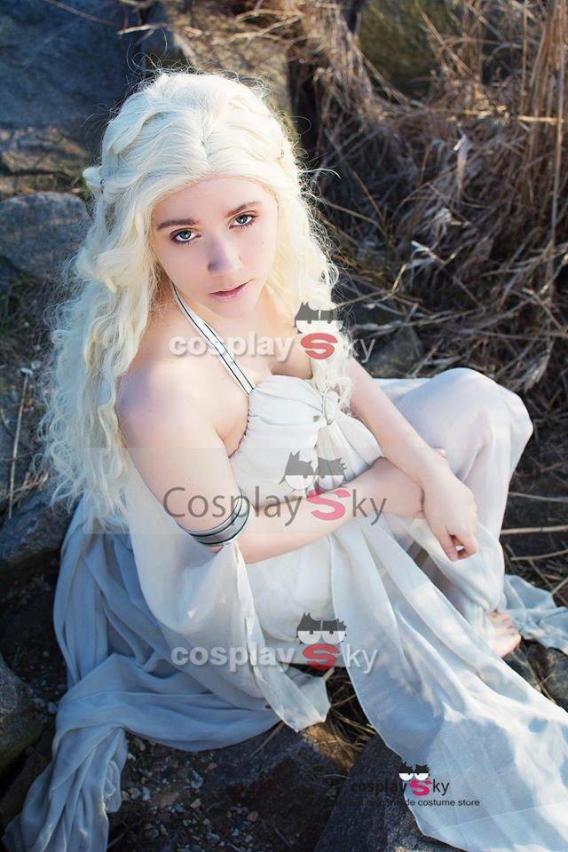 Game Of Thrones Daenerys Targaryen Mother Of Dragons Greek Style Dress Costume