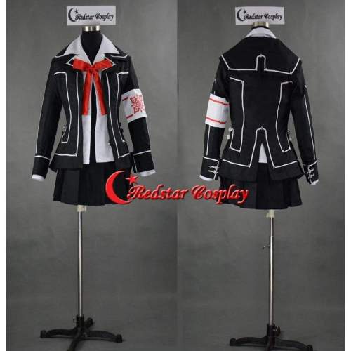 Vampire Knight Cosplay Costume Yuki Cross Black Uniform Custom In Any Size