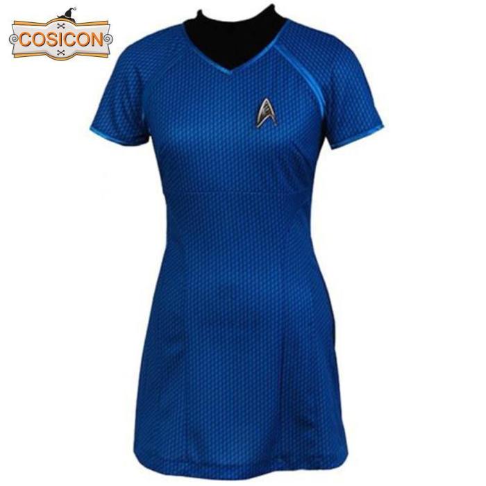 Star Trek Into Darkness Uhura Uniform Dress Cosplay Costume