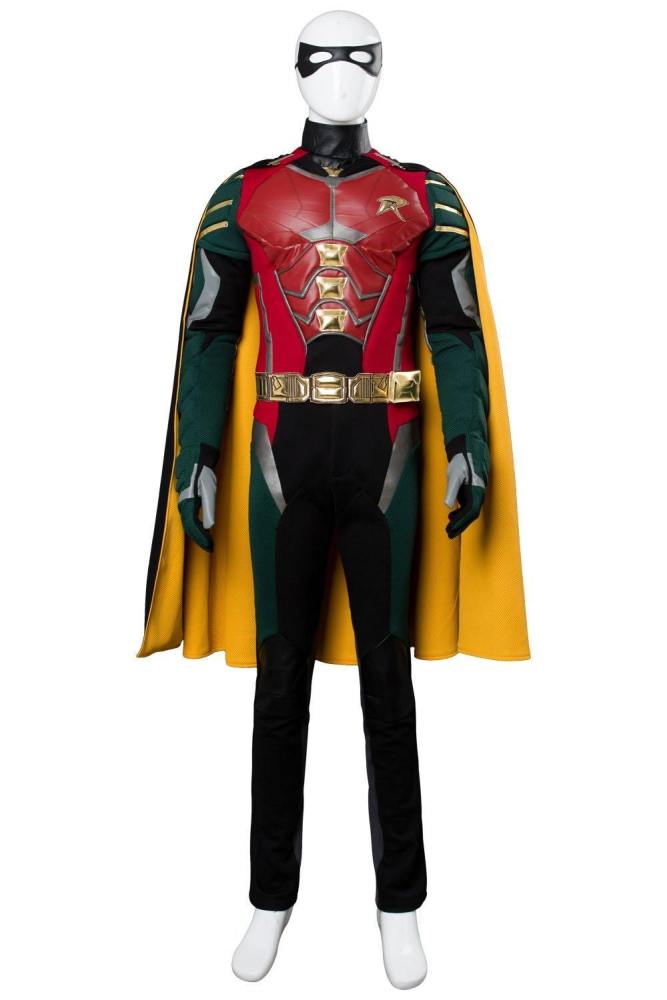 Titans Richard Grayson Robin Cosplay Costume
