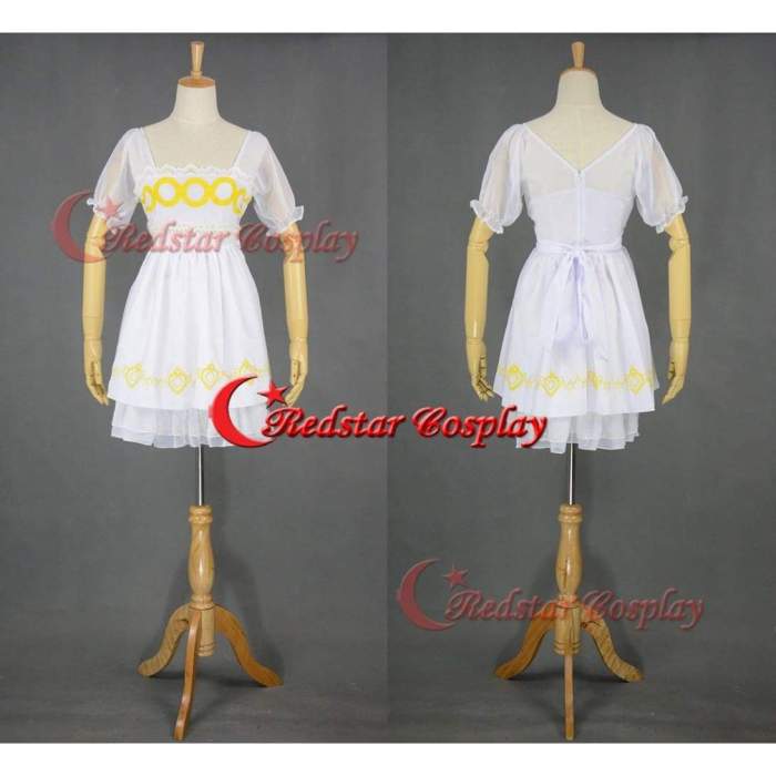 Sailor Moon Princess Serenity Dress Cosplay Costume Wedding Gown