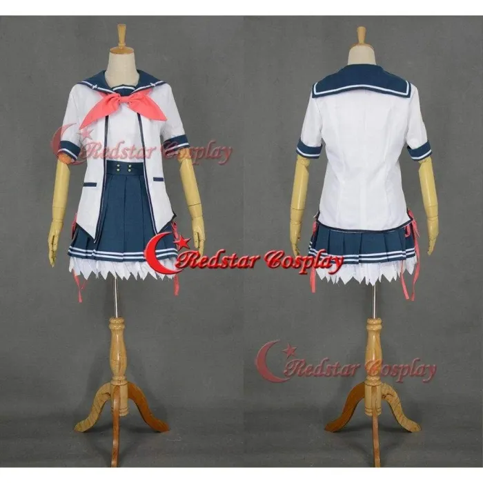 Aokana Ao No Kanata No Four Rhythm Asuka Kurashina Cosplay Costume Suit Uniform
