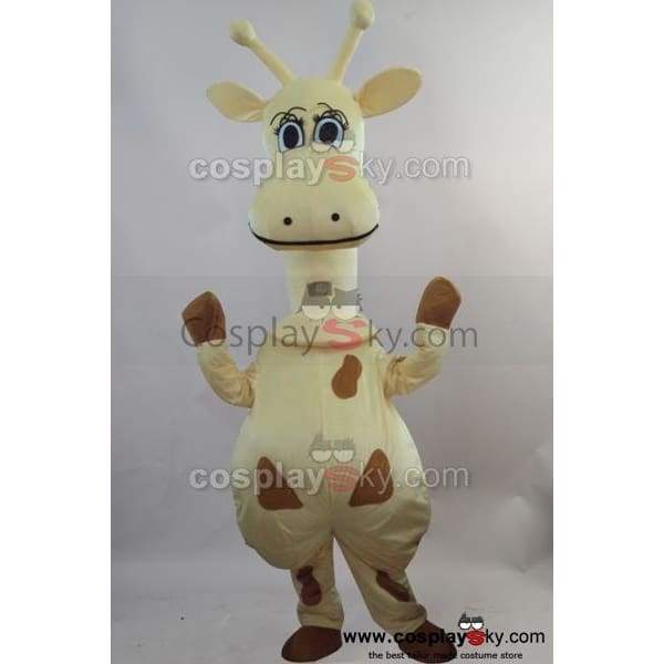 Giraffe Mascot Costume Fancy Dress Outfit