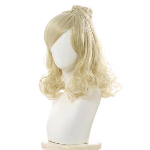 Game Animal Crossing Isabelle Heat Resistant Synthetic Hair Carnival Halloween Party Props Cosplay Wig