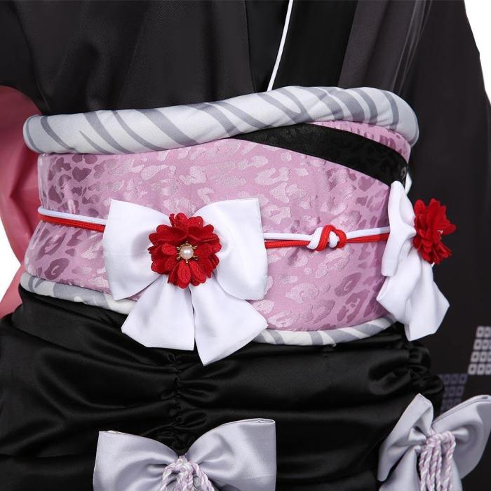Final Fantasy Vii Remake Tifa Lockhart Women Kimono Dress Outfit Halloween Carnival Costume Cosplay Costume