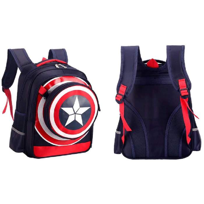 Captain America Comics Bookbag Rucksack Daypack
