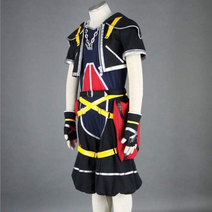 Kingdom Hearts Sora Cosplay Costume Cot003