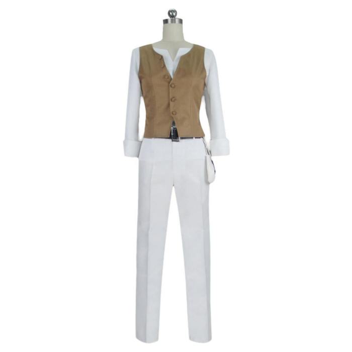 Game Octopath Traveler Alfyn Suit Cosplay Costume