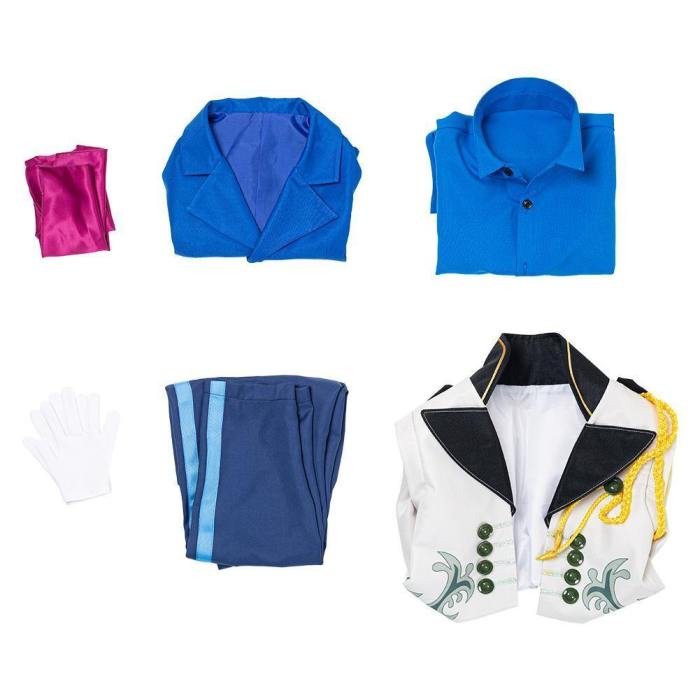 Frozen Prince Hans Outfit Halloween Carnival Costume Cosplay Costume For Kids Children