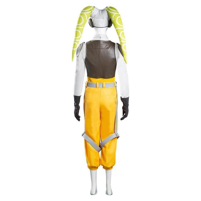 Star Wars Rebels Hera Syndulla Women Vest Pants Outfits Halloween Carnival Suit Cosplay Costume