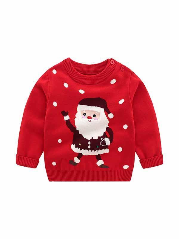 Baby Sweater Knit Funny Christmas Jumpers