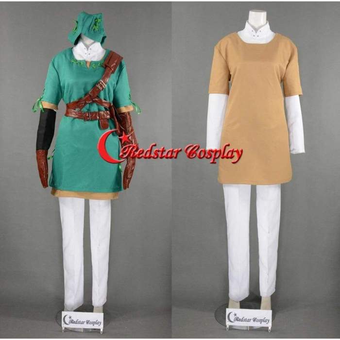 The Legend Of Zelda Link Cosplay Costume (Ver.4) Custom In Any Size