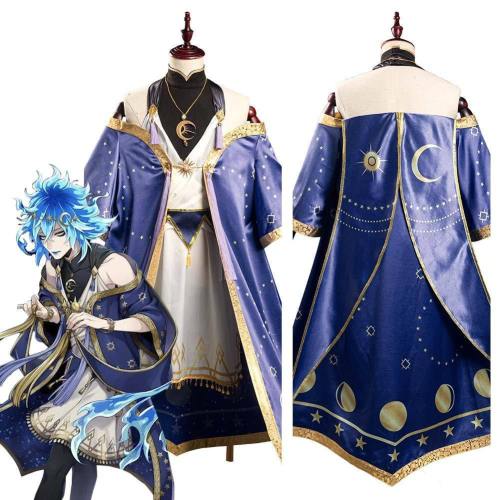 Game Twisted-Wonderland Deuce/Idia/Trey Dress Vest Outfits Halloween Carnival Suit Cosplay Costume