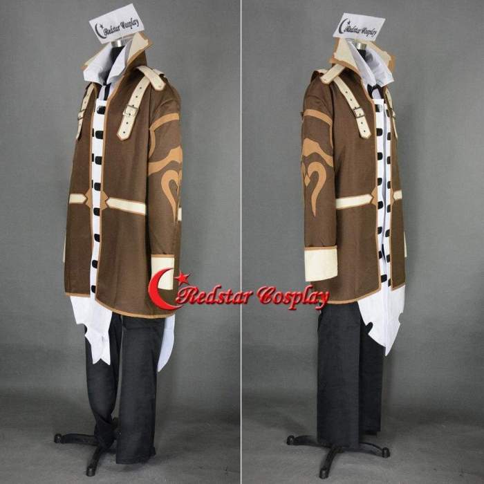 Tales Of Xillia Alvin Cosplay Costume Custom In Sizes