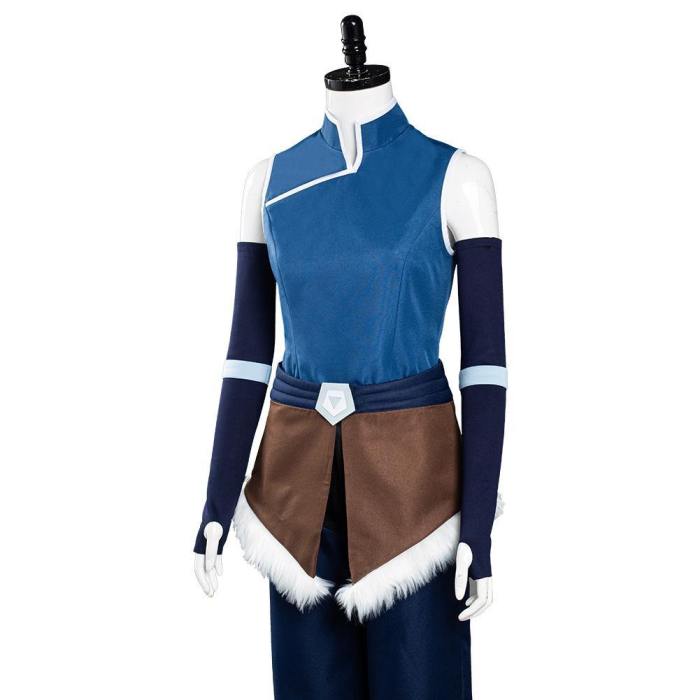 The Legend Of Korra Season 4 Korra Top Pants Outfits Halloween Carnival Suit Cosplay Costume