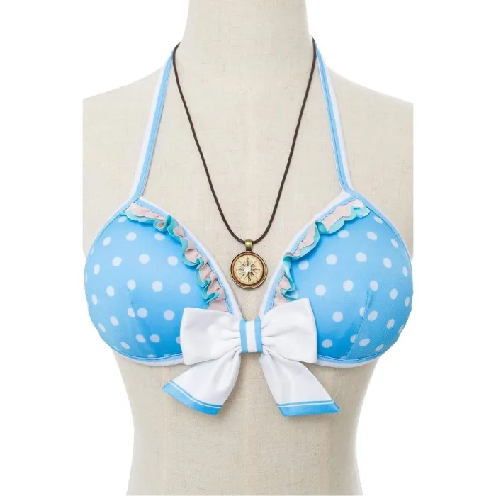 Love Live! Sunshine!! You Watanabe G'S Magazine Sailor Suit Swimsuit Cosplay Costume