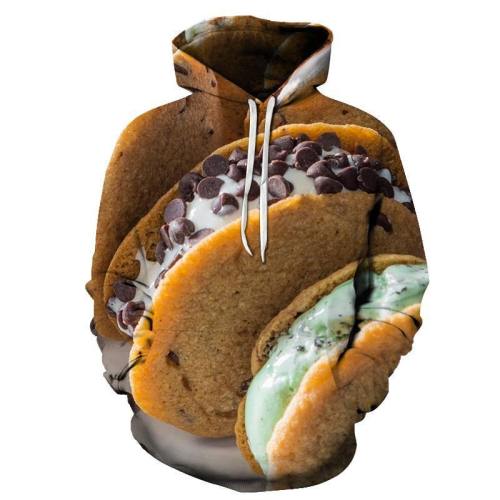 Chocolate Chips Cookies 3D - Sweatshirt, Hoodie, Pullover