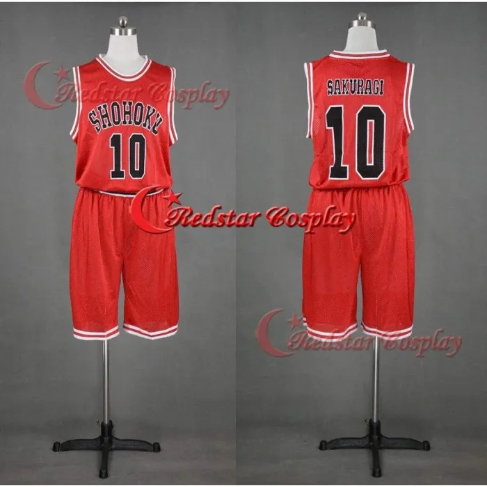 Slam Dunk Slamdunk Shohoku Basketball Jersey Athletic Apparel Cosplay Costume