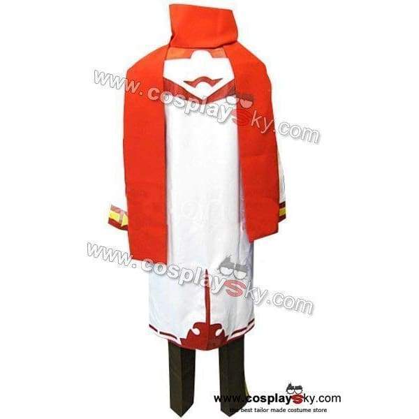 Vocaloid Akaito Red & White Cosplay Costume