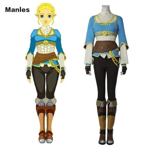 The Legend of Zelda Breath of the Wild Princess Zelda Cosplay Halloween Costume Carnival Anime Suit Adult Women Custom Made