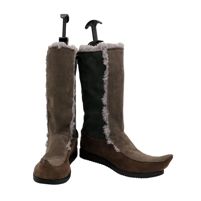 Frozen Prince Kristoff Boots Cosplay Shoes