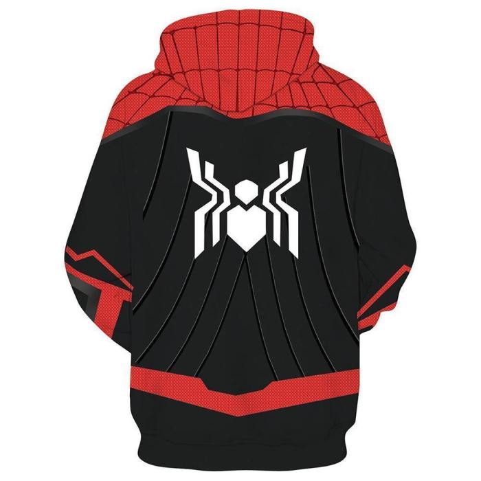Unisex Spider-Man Hoodies Far From Home Pullover 3D Print Jacket Sweatshirt