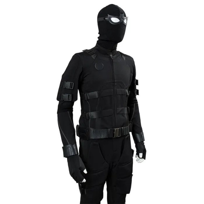 Movie Avengers Endgame Stealth Suit  Peter Parker Cosplay Costume