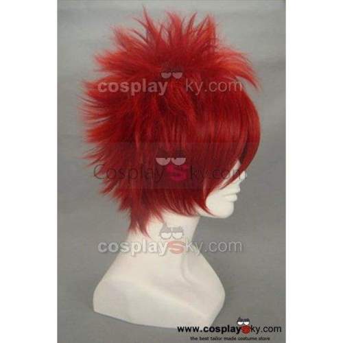 One Piece Eustass  Captain  Kid Cosplay Wig