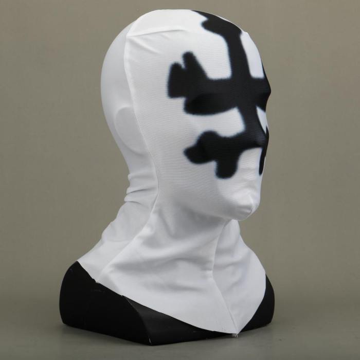 American Tv Watchmen Cosplay Rorschach Walter Kovacs Masks Headgear Printing Full Face Mask Halloween Cosplay Accessories Props